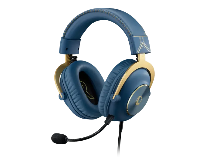 Auriculares Gamer Logitech G PRO X 7.1 DTS Headphone:X 2.0 3.5mm c/ DAC USB Ed. League of Legends